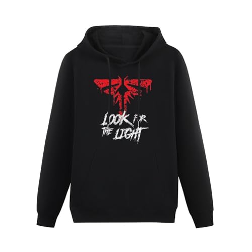 propr Look for The Light Fireflies Symbol Ellie Last of Us Game Inspired Hoody Black 3XL von propr