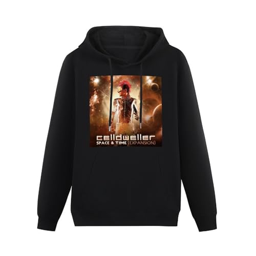propr Shinan Celldweller Space Time Hoody Graphic Top Printed Sweatershirt Long Sleeve Hoodie Mens Black XXL von propr