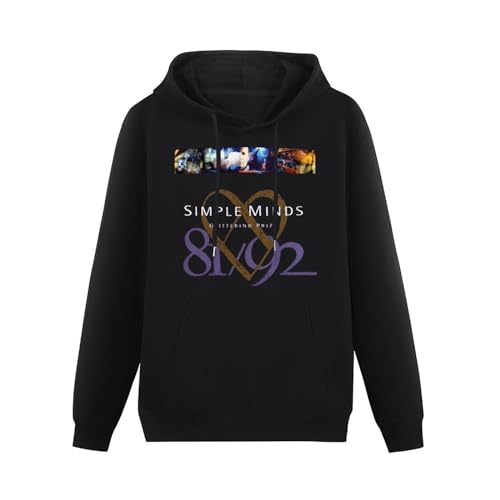 propr Simple Minds Glittering Prize 8192 Men Graphic Hoodies Black 3XL von propr