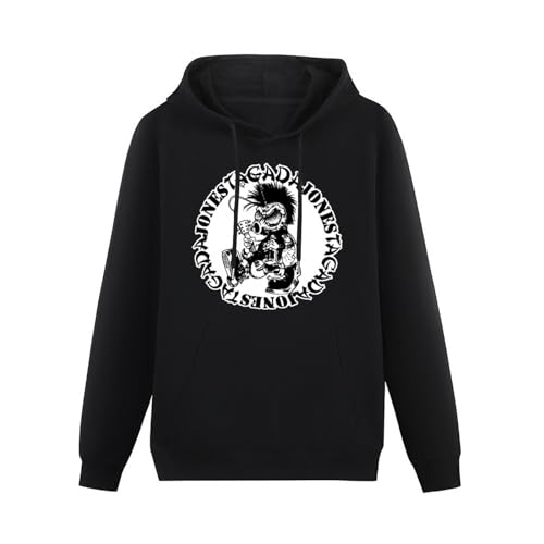 propr Tagada Jones Hoody Band Hardcore Anarcho Punk Rock Black XL von propr