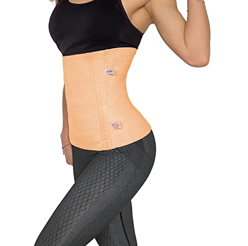 proslim T-active Nierenwärmer aus Merino Wolle für Damen und Herren, Hüftwärmer, Rückenwärmer, Elastisch Taille Unterstützung, Wärmegürtel, Wärmeschutz Gürtel, Bauchwärmer (3 (S/M)) von proslim T-active