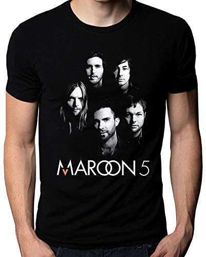 Maroon 5 Adam Levine Band Face Logo Mens T Shirt Print Shirt Anime T Shirt Fashion Mens T Shirt von PROUD