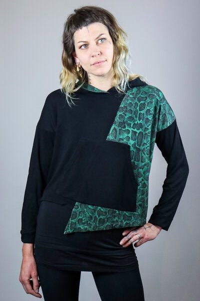 provocans EST Bambus Hoodie Serpente Verde von provocans EST