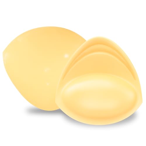 prowithlin Klebe Push Up Pads – Selbstklebender BH Einsatz, Push Up Klebe BH Pads für Mehr Volumen, Wiederverwendbare Doppelseitige (DE/NL/SE/PL, Alphanumerisch, Einheitsgröße, Regular, Regular) von prowithlin
