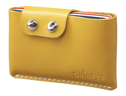 pularys Hobby Mini Geldbörse – Kreditkartenetui – Italienisches Leder – Platz für bis zu 8 Karten – Fächer für Münzen und Geldscheine – Modernes Design für Damen und Herren – Modische Farben von pul pularys