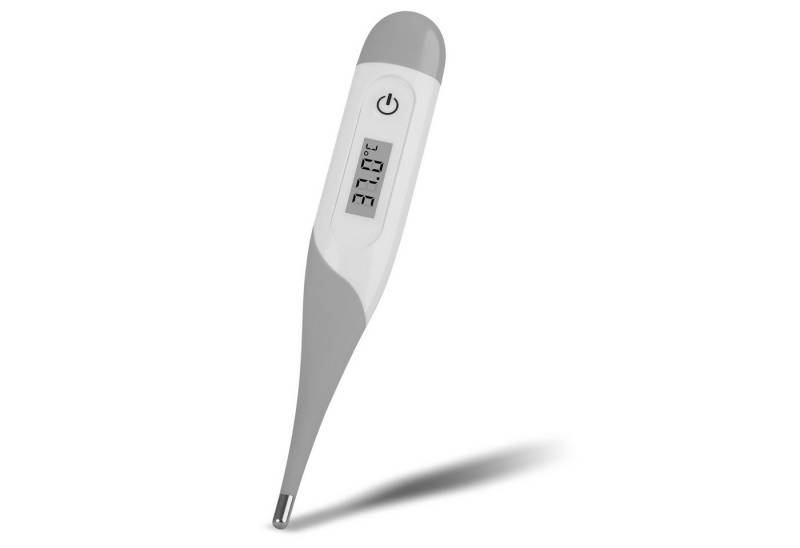 pulox Fieberthermometer DT-15 Digitales Fieberthermometer mit flexibler Spitze & Display von pulox
