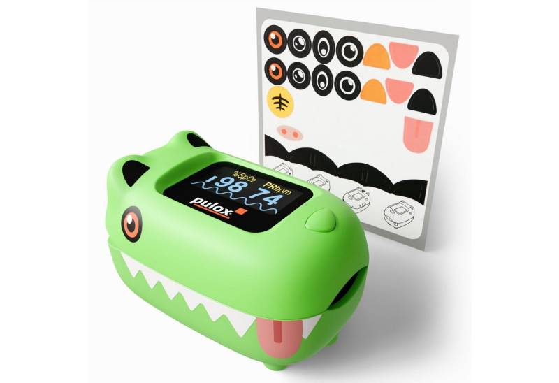 pulox Pulsoximeter PO-230 Kinderpulsoximeter zum selbst bekleben von pulox