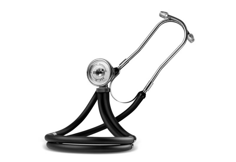 pulox Stethoskop Rappaport 5-in-1 Stethoskop Doppelschlauch mit wandelbarem Doppelkopf von pulox