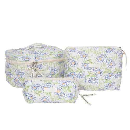 3-teiliges vielseitiges Toilettenartikel-Organizer-Set, geräumige Make-up-Tasche für Reisen, Geschäftsreisen und Schulwohnheime, große Kapazität, Make-up-Tasche, e, Mass Beauty von pumpumlia