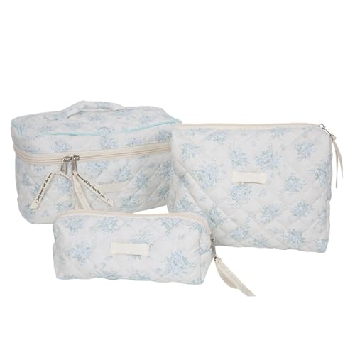 3-teiliges vielseitiges Toilettenartikel-Organizer-Set, geräumige Make-up-Tasche für Reisen, Geschäftsreisen und Schulwohnheime, große Kapazität, Make-up-Tasche von pumpumlia