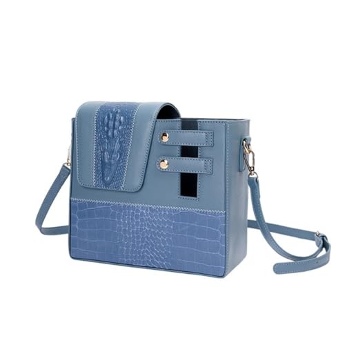 Freundlicher wiederverwendbarer Getränkehalter aus PU-Leder, Crossbody-Trinkflaschen-Becherhalter Tasche für Laufbesorgungen, Outdoor-Liebe-Becherschutz, blau, One Size von pumpumlia