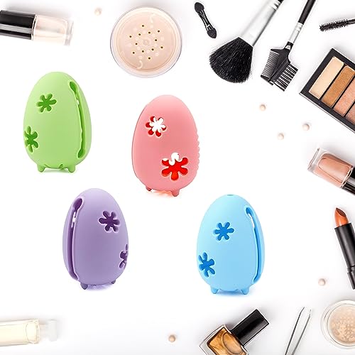 Make-up-Schwammhalter aus bruchsicherem Silikon, für Reisen von pumpumlia