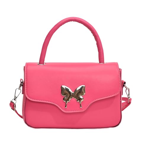 Modische Umhängetasche aus PU-Leder mit verstellbarem Riemen für Freizeit oder Party, Bürotasche, B, One Size von pumpumlia