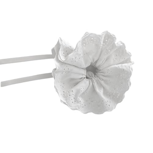 Spitzen-Haargummis mit Kordelzug für Damen und Mädchen, übergroßer Pferdeschwanz-Halter, bequemer Haargummi für den täglichen Gebrauch von pumpumlia