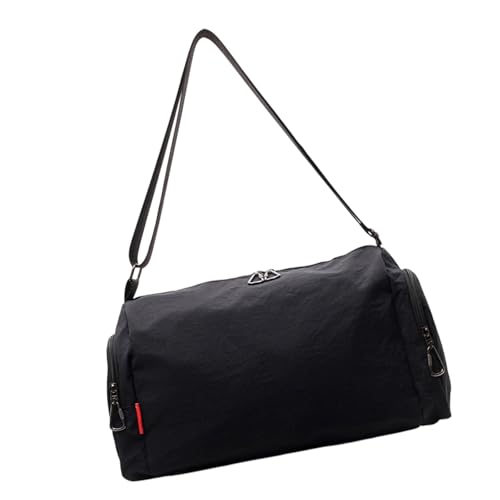 Sport-Turnbeutel, faltbar, Reisetasche, Handgepäcktasche für Damen und Mädchen, wasserdicht, für Yoga, Sport, Turnbeutel, Schwarz , Mass Beauty von pumpumlia