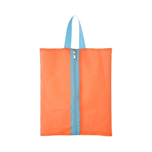 Staubdichte Schuhaufbewahrungstaschen mit stabilem Reißverschluss, Reisetaschen, tragbare Sneaker-Organizer für Reisen und Sport, tragbare Sneaker-Organizer-Tasche, F, Einheitsgröße von pumpumlia