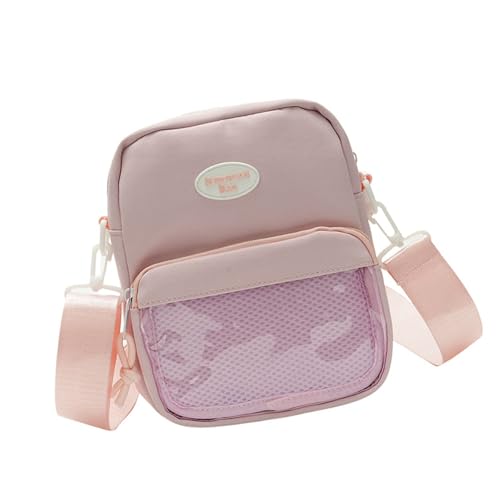 Transparente Itabag für Pin-Display, japanische Stile, Umhängetasche, modische Schultertasche, Harajukus, Kuriertasche, Handy, Itabag für Pin-Display, klare Schulter, japanische Umhängetasche, B, One von pumpumlia