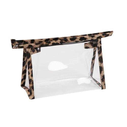 Transparente Kosmetiktasche, Kosmetiktasche, Kosmetiktasche, Reise-Kulturbeutel mit Reißverschluss, für Damen, Geschenke, Reise-Kulturbeutel mit Reißverschluss, C, Mass Beauty von pumpumlia
