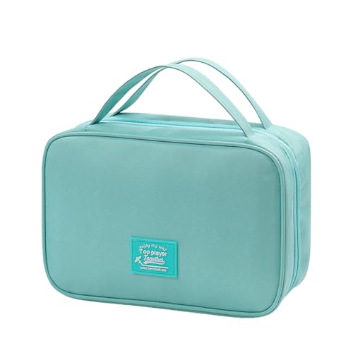 Wasserdichte Reise-Kulturbeutel, leicht zu reinigen und zu transportieren, Make-up-Organizer, praktische Kosmetikaufbewahrung für Frauen und Mädchen, Kulturbeutel für Frauen, D, Einheitsgröße von pumpumlia