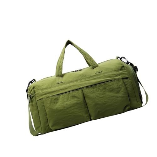 Wasserdichte Reisetasche für Damen, Sport, Fitnessstudio, Übernachtung, Schultertasche, Reisetasche, Obstgrün, Mass Beauty von pumpumlia