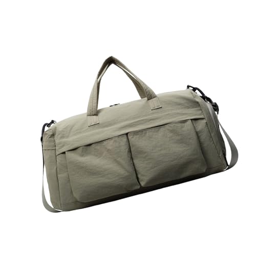 Wasserdichte Reisetasche für Damen, Sport, Fitnessstudio, Übernachtung, Schultertasche, Reisetasche, lichtgrün, Mass Beauty von pumpumlia