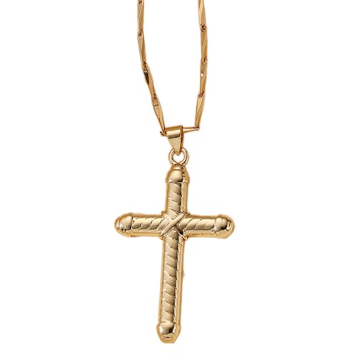 pumpumlia Anlaufgeschützte Anhänger-Halskette für Damen und Herren, verstellbare Kupferkette, Schmuck, täglicher Glaube, lässiger Outfit, Schmuck, E, Wie beschrieben, Wie beschrieben von pumpumlia