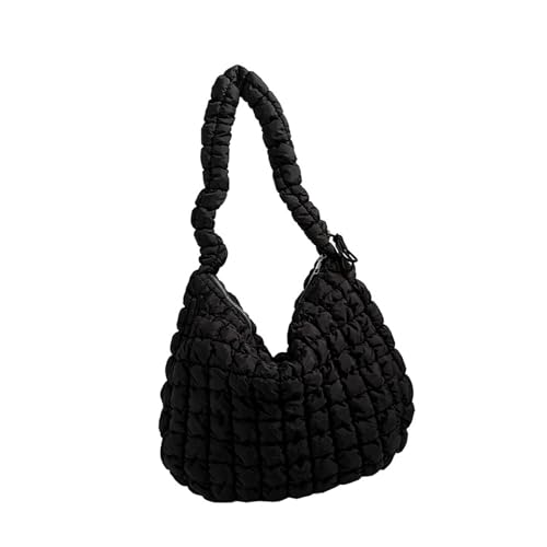pumpumlia Damen Wolkentasche, stilvolle Schultertasche, großes Fassungsvermögen, Einkauf, einfarbig, für den täglichen Gebrauch, einfarbig, Achselhöhle für Damen, große Kapazität, Schulter-Crossbody von pumpumlia