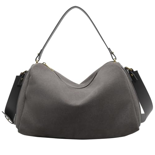 pumpumlia Elegante lässige Tasche für Damen, geräumige Schulter mit bequemem Riemen, Crossbody-Tasche für Herbst und Winter, grau, One Size von pumpumlia