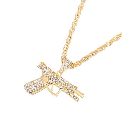 pumpumlia Moderner Halsschmuck, Brillantschliff-Diamanten auf leichter Legierungskette, Hipster, Streetwear, Diamant-Accessoire, stabile Legierung, Herren-Halskette, Einheitsgröße, Wie beschrieben pumpumlia Moderner Halsschmuck, Brillantschliff-Diamanten auf leichter Legierungskette, Hipster, Streetwear, Diamant-Accessoire, stabile Legierung, Herren-Halskette, Einheitsgröße, Wie beschrieben von pumpumlia