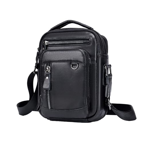 pundarika umhängetasche herren leder Schultertasche leder männertasche handtaschen für männer kleine,Verstellbarer Schultergurt.-Schwarz pundarika umhängetasche herren leder Schultertasche leder männertasche handtaschen für männer kleine,Verstellbarer Schultergurt.-Schwarz von pundarika