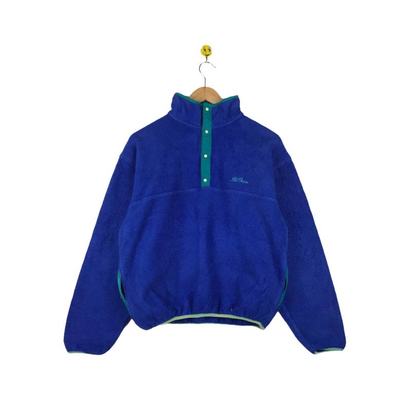 Seltener Vintage Ll Bean Fleecepullover Sweatshirt/Logo Winterpullover Xkleine Größe von punklabi88