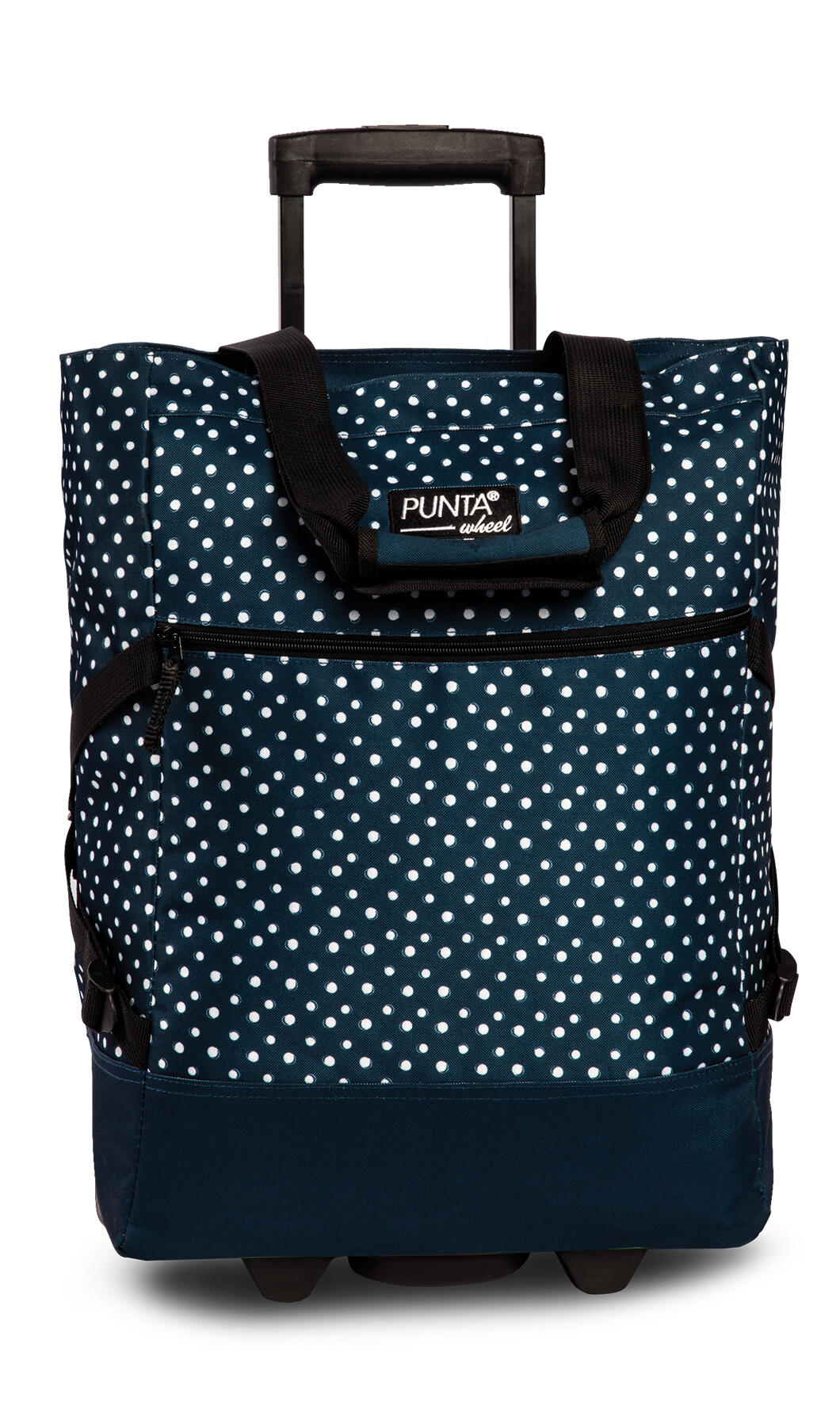 punta - Punta wheel Print Shopping Roller *dunkelblau/weiss von punta
