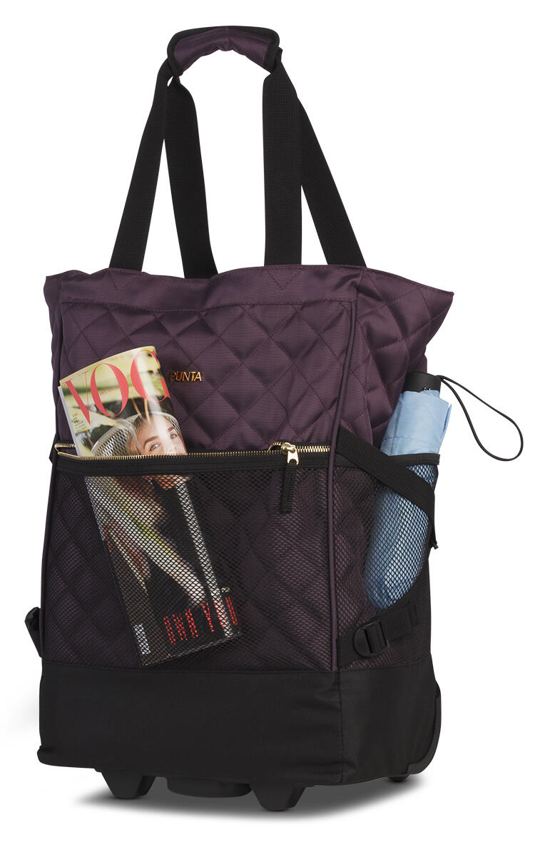 punta - Punta wheel classy Shopping Roller *pflaume von punta