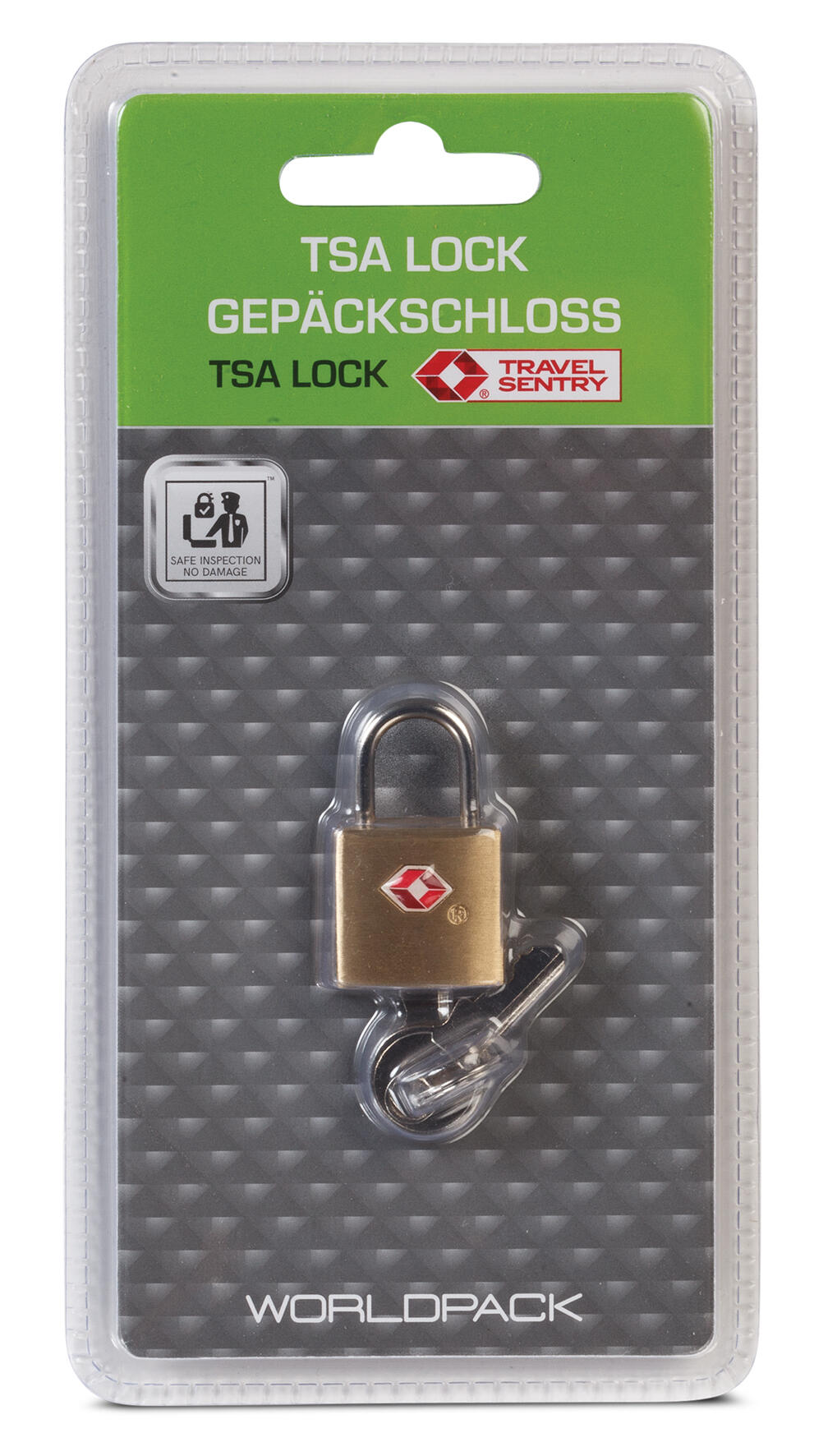 punta - Worldpack TSA Gepäckschloss *gold Gold von punta