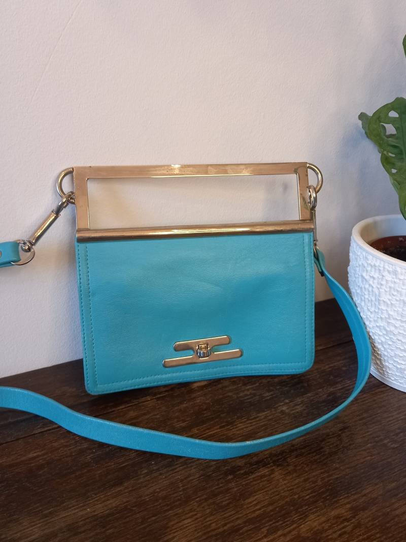 Vintage | Kunst- Ledertasche 50Er/60Er Vintage | Kunst- Ledertasche 50Er/60Er von purbaniq21