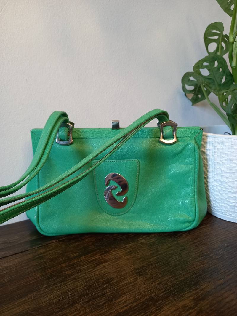 Vintage | Kunst- Ledertasche 50Er/60Er von purbaniq21