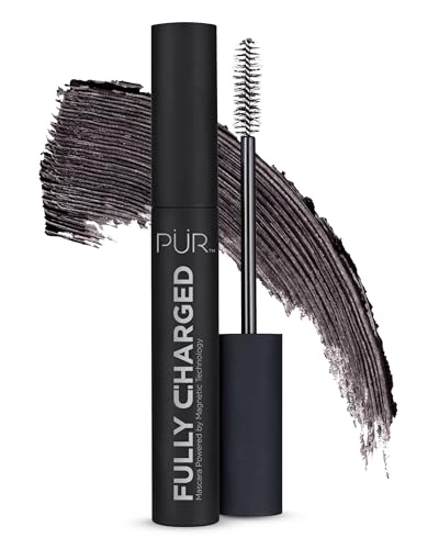 PUR Cosmetics Fully Charged Mascara with Magnetic Technology - Delivers Conditioning Benefits - Maintains Lift and Curl to Appear More Flexible - Helps Fight Premature Lash Fallout - 0.44 oz von purcosmetics