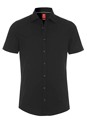 3330-717 Pure Hemd City red Halbarm von pure h. tico