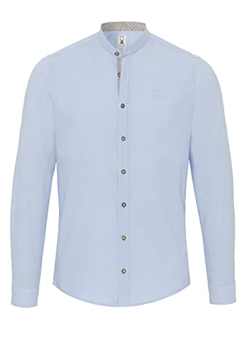 pure h. tico Pure Tracht Hemd Slim fit Langarm, Uni Hellblau, L pure h. tico Pure Tracht Hemd Slim fit Langarm, Uni Hellblau, L von pure h. tico