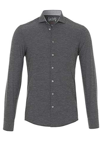 pure h. tico 3393-21750 Pure- Functional Hemd Langarm, Uni Anthrazit, 37 von pure h. tico