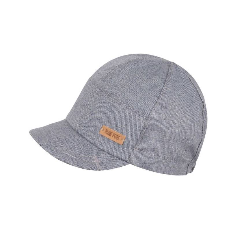 pure pure by BAUER Erstlingsmütze PurePure Kids Mini Schirm Cap Denim von pure pure by BAUER