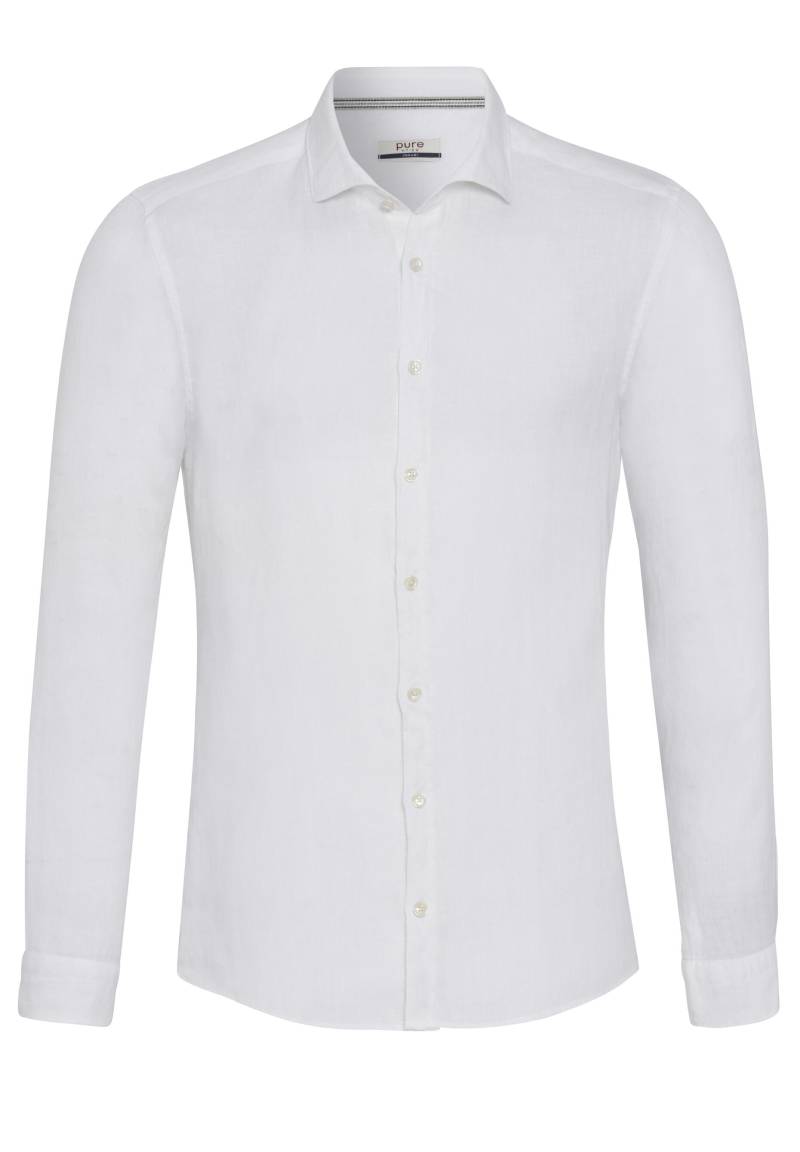 pure - PURE- Casual Hemd Langarm weiss - Gr. - XXL von pure