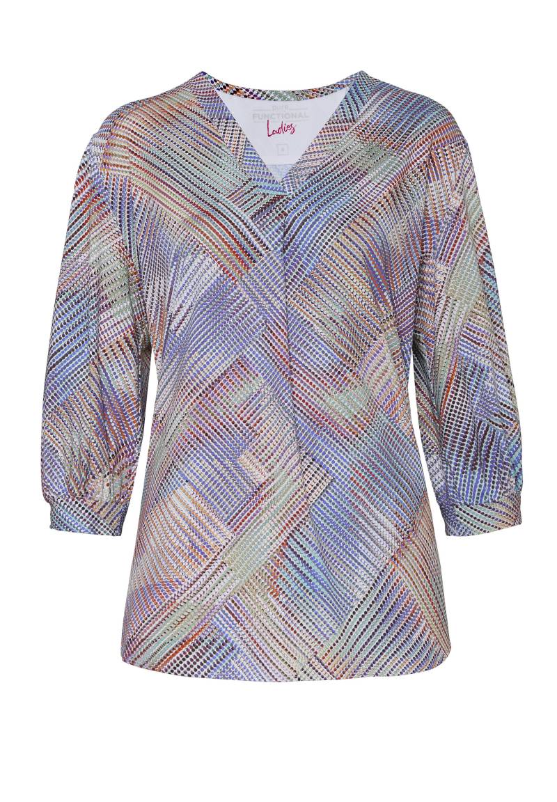 pure - PURE- Functional Bluse Langarm multicolor - Gr. - L von pure