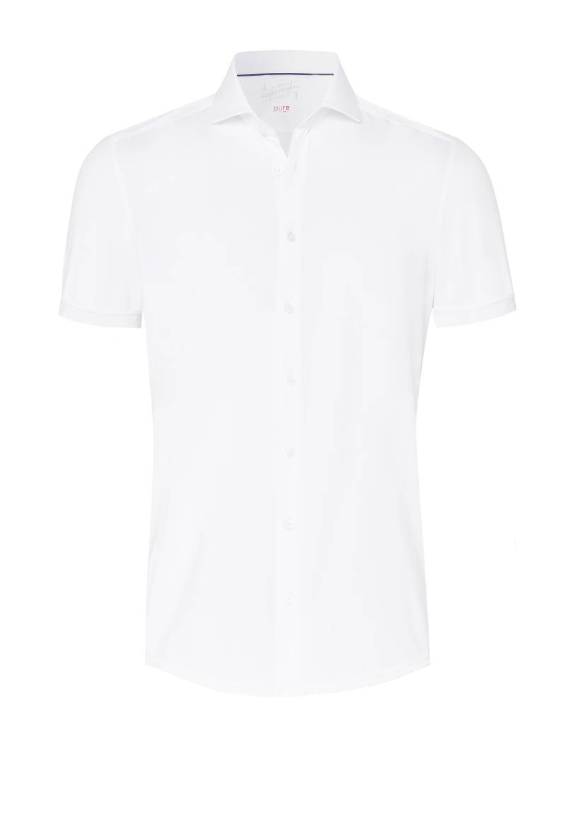 pure - PURE- Functional Hemd Halbarm weiss - Gr. - 40 von pure