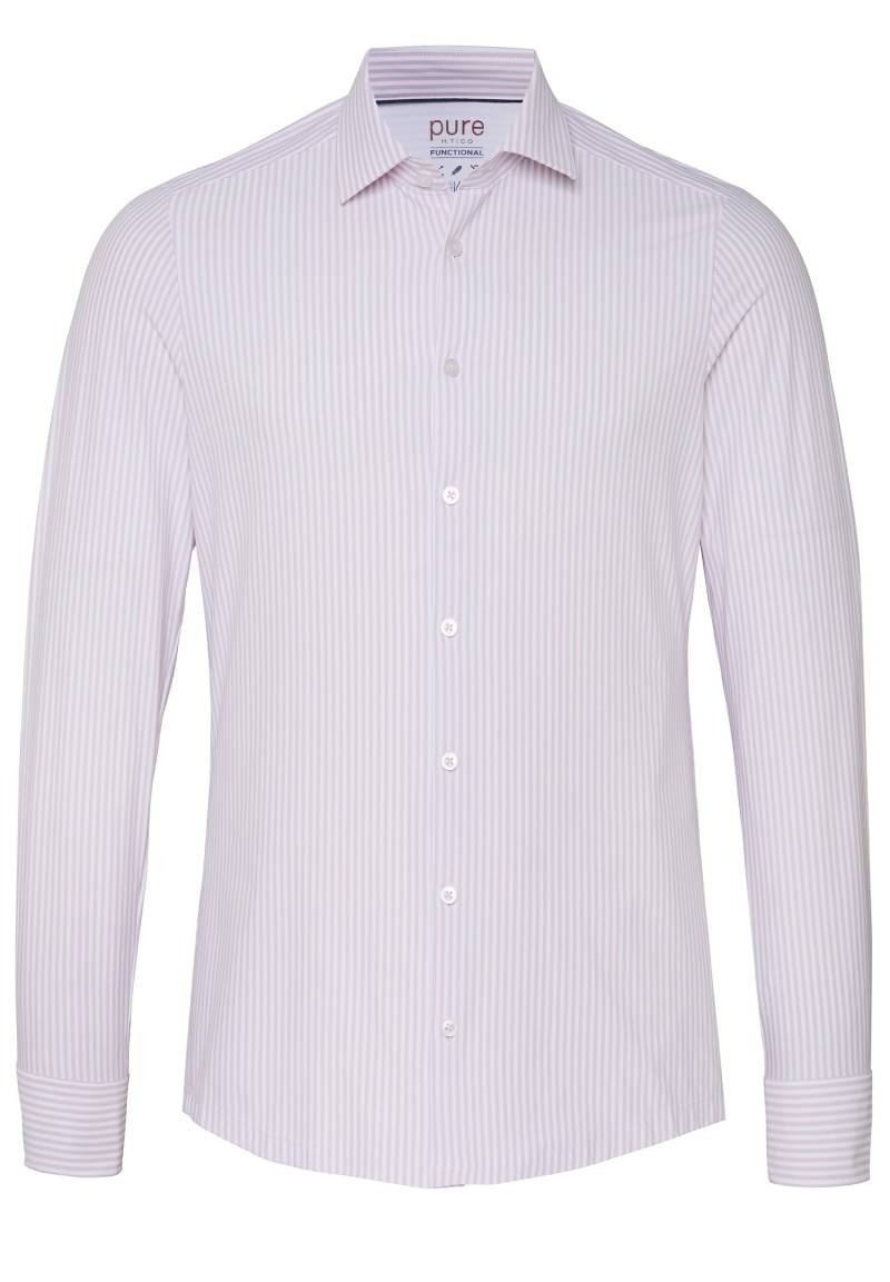 pure - PURE- Functional Hemd Langarm rosa - Gr. - 41 von pure