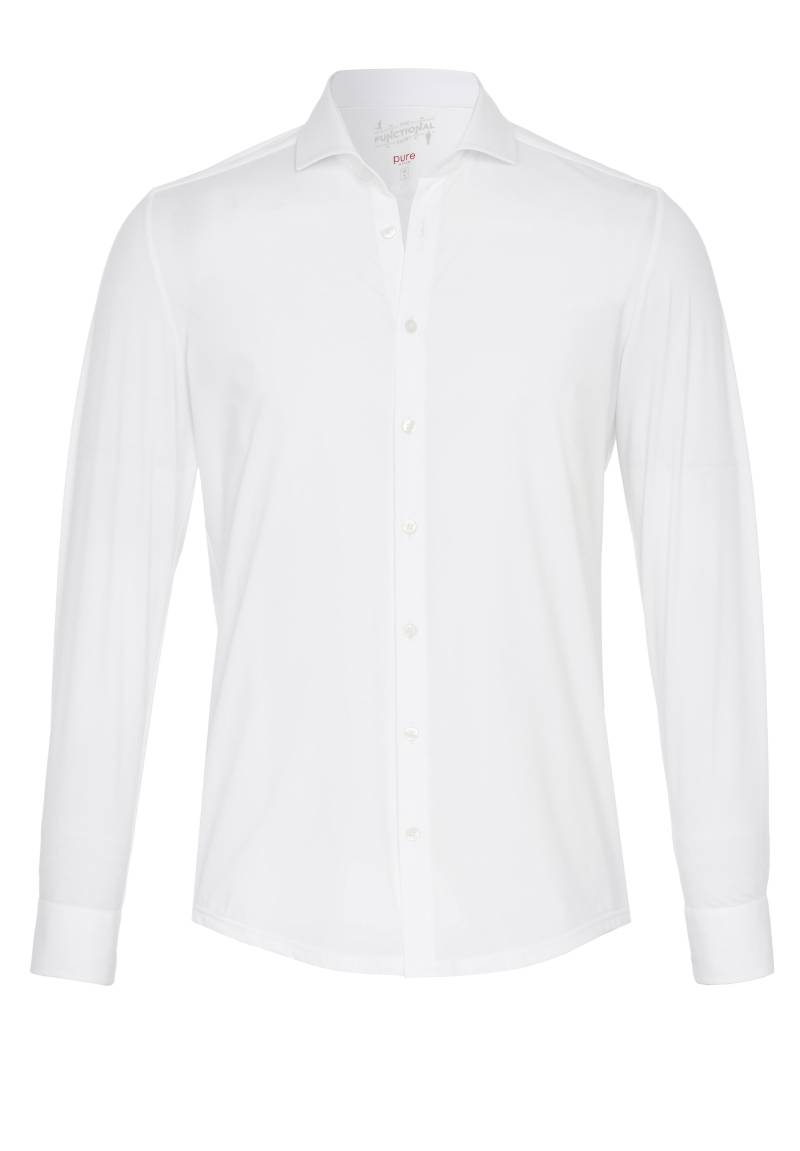 pure - PURE- Functional Hemd Langarm weiss - Gr. - 42 von pure