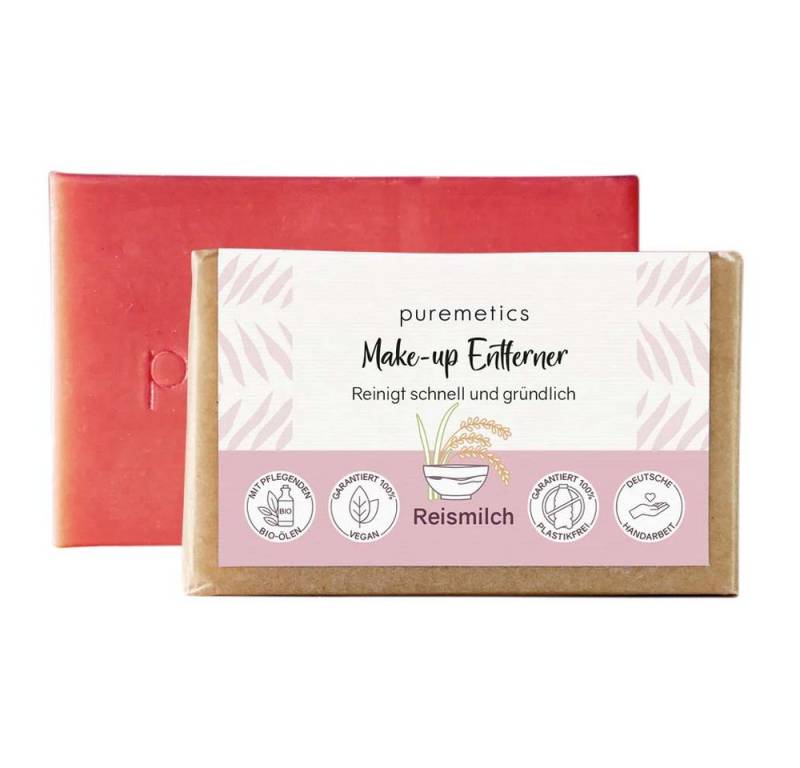 puremetics Gesichtsseife Make-up Entferner Seife - Reismilch 75g puremetics Gesichtsseife Make-up Entferner Seife - Reismilch 75g von puremetics