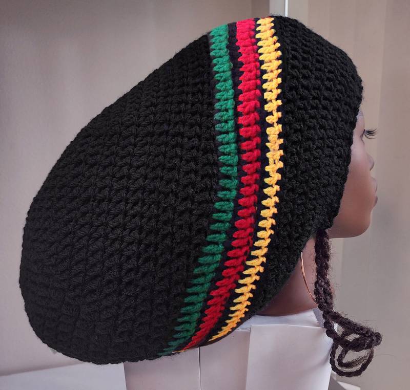 xl Hawaiian Style Dome Rasta Tam/Extra Large L Herren Damen Unisex Schwarz Grün Rot Gelb Beige Weiß Navy Braun Große Hüte Für Dreadlocks von purplepartydesigns