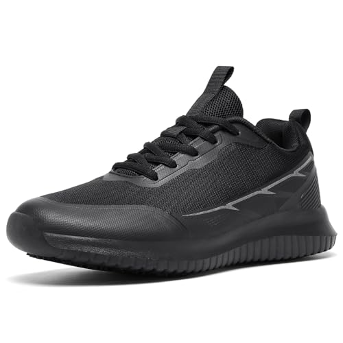 puruismate Herren Kochschuhe - rutschfeste, Modische Mesh Wasserfeste Berufsschuhe mit Non-Slip Eigenschaften für Küchenarbeitsplätze, Kellner von puruismate