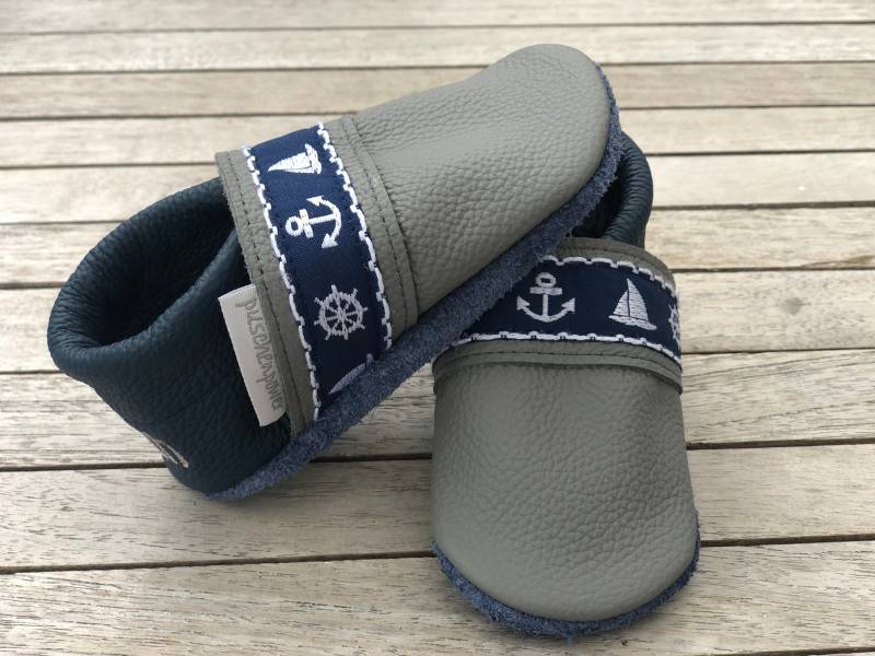 Lederpuschen, Krabbelschuhe Lauflernschuhe | Auch Andere Farbvarianten Möglich von puschenpowerShop